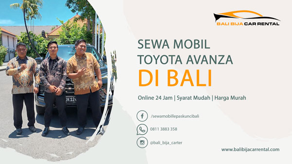 Sewa Mobil Toyota Avanza di Bali